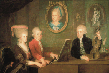 モーツァルトの家族 （モーツァルト一家の肖像）